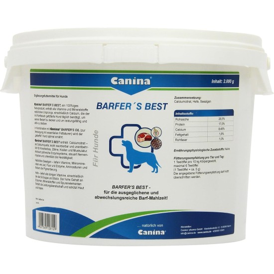 Canina Barfer's Best - Powder - 2kg Canina Barfer's Best - Powder - 2kg
