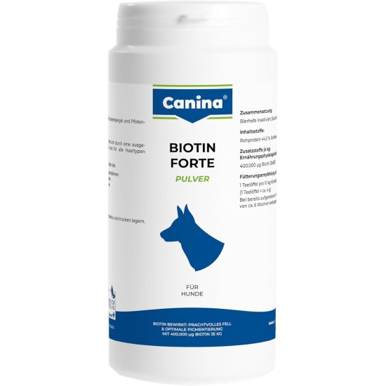 Canina Pharma GmbH Biotin Forte Powder for Dogs Canina Pharma GmbH Biotin Forte Powder for Dogs