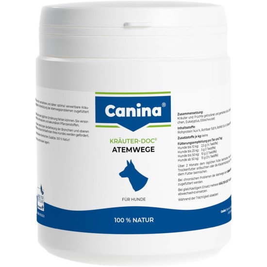 Canina Pharma KRÄUTER-DOC Atemwege 300 g Canina Pharma KRÄUTER-DOC Atemwege 300 g