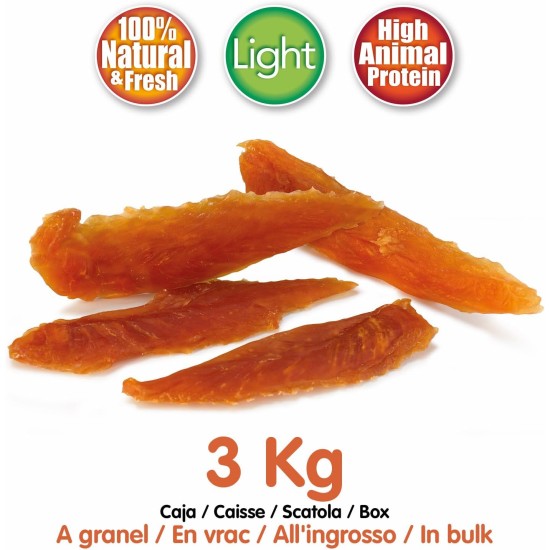 Chicken Fillet (Bulk Pack - 3kg) - Natural Snacks for Dogs Chicken Fillet (Bulk Pack - 3kg) - Natural Snacks for Dogs