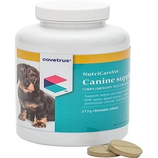 Covetrus NutriCareVet Urinary Support Dog Urinary Tract Support - 85 Chewable Tablets Covetrus NutriCareVet Urinary Support Dog Urinary Tract Support - 85 Chewable Tablets