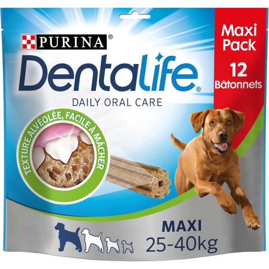 Dentalife Maxi Treats 12 Sticks for Dogs 0.426 kg Dentalife Maxi Treats 12 Sticks for Dogs 0.426 kg