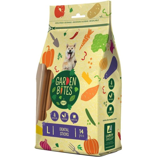 Duvo+ Garden Bites Dental Sticks 420 g Duvo+ Garden Bites Dental Sticks 420 g