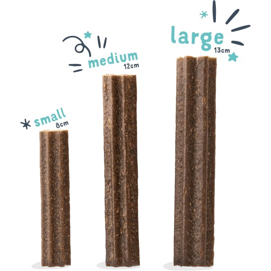 Edgard & Cooper Treats Dental Stick, Big - Strawberry and Mint - (8 x 7 Stick Pack), Natural Dog Chew Sticks, Dental Hygiene, 1 Per Day, Low Calorie, Long Chew, Fresh Breath Edgard & Cooper Treats Dental Stick, Big - Strawberry and Mint - (8 x 7 Stick Pack), Natural Dog Chew Sticks, Dental Hygiene, 1 Per Day, Low Calorie, Long Chew, Fresh Breath