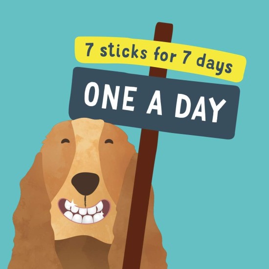 Edgard & Cooper Treats Dental Stick, Big - Strawberry and Mint - (8 x 7 Stick Pack), Natural Dog Chew Sticks, Dental Hygiene, 1 Per Day, Low Calorie, Long Chew, Fresh Breath Edgard & Cooper Treats Dental Stick, Big - Strawberry and Mint - (8 x 7 Stick Pack), Natural Dog Chew Sticks, Dental Hygiene, 1 Per Day, Low Calorie, Long Chew, Fresh Breath
