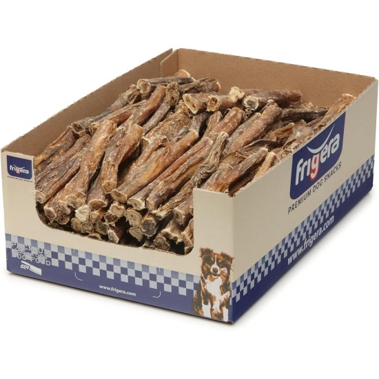 Frigera Ochsenziemer 12 cm 125 Pieces 2000 g Natural Dog Snack Durable Chew Snack Gluten and Grain-Free Dental Care Frigera Ochsenziemer 12 cm 125 Pieces 2000 g Natural Dog Snack Durable Chew Snack Gluten and Grain-Free Dental Care