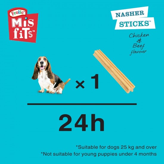 Frolic Smiley Toothpicks for Dogs 10 Bags x 175g Frolic Smiley Toothpicks for Dogs 10 Bags x 175g