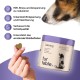 Fur Fable Calming - Calming Agent for Dogs - Dog Treats Relief from Stress and Restlessness in Dogs - Dog Biscuits with Valerian, Melissa, Ashwagandha, Flax Seeds - 180 g - Pack of 60 Fur Fable Calming - Calming Agent for Dogs - Dog Treats Relief from Stress and Restlessness in Dogs - Dog Biscuits with Valerian, Melissa, Ashwagandha, Flax Seeds - 180 g - Pack of 60