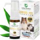 GLOBAL NATUREON® Cannabiu Pets Oil 500 mg (30 ml) Salmon Oil Based, Sedative for Dogs and Cats, Drops for Anxiety, Stress & Travel, Natural Product for Animals, No Preservatives