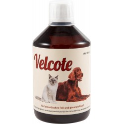 GRAU Nahrungsergänzung VELCOTE Öl 500 ml für Hunde GRAU Nahrungsergänzung VELCOTE Öl 500 ml für Hunde