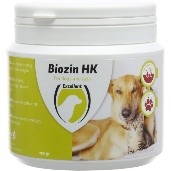 Holland Animal Care Biozin HK Nutritional Supplements, 250 g Holland Animal Care Biozin HK Nutritional Supplements, 250 g