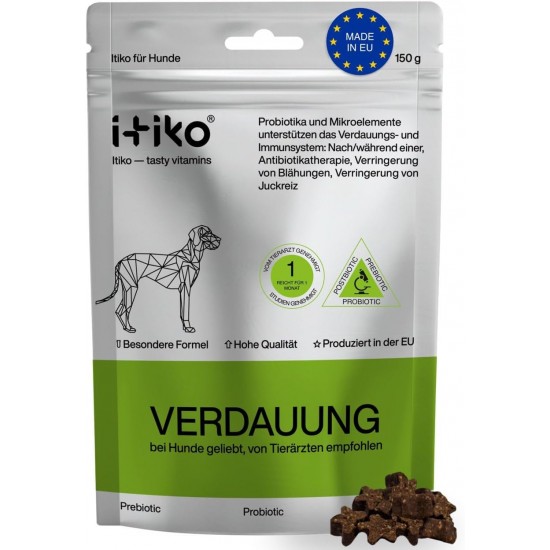 ITIKO Vitamins for Dogs, Delicious Dog Soothing Food Supplement, Calming Agent for Dogs, Improvement of the Nervous System, Bark-Inhibiting, L-Tryptophan ITIKO Vitamins for Dogs, Delicious Dog Soothing Food Supplement, Calming Agent for Dogs, Improvement of the Nervous System, Bark-Inhibiting, L-Tryptophan