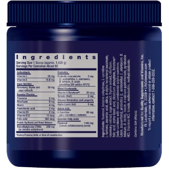 Life Extension - Dog Mix | High Quality Vitamins for Pets Developed to Support Health and Vitality - 100g Life Extension - Dog Mix | High Quality Vitamins for Pets Developed to Support Health and Vitality - 100g