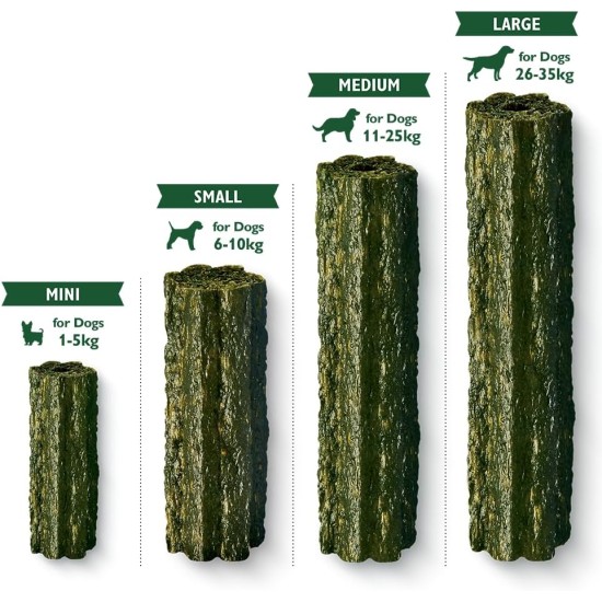 Lily's Kitchen Woofbrush Natural Treats for Adult Dogs Dental Care Chew Snack - Medium Dog (1 Pack of 7 Chews - 28 g) Lily's Kitchen Woofbrush Natural Treats for Adult Dogs Dental Care Chew Snack - Medium Dog (1 Pack of 7 Chews - 28 g)