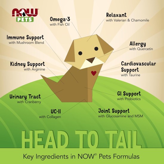 Now Foods Omega-3 Support Supplements for Dogs/Cats Now Foods Omega-3 Support Supplements for Dogs/Cats