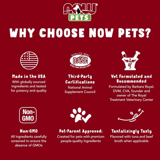 Now Foods Omega-3 Support Supplements for Dogs/Cats Now Foods Omega-3 Support Supplements for Dogs/Cats