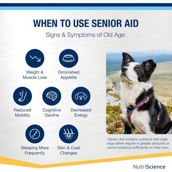 Nutriscience NutriScience SeniorAid Multivitamin for Older Dogs and Cats Liquid 250ml Nutriscience NutriScience SeniorAid Multivitamin for Older Dogs and Cats Liquid 250ml