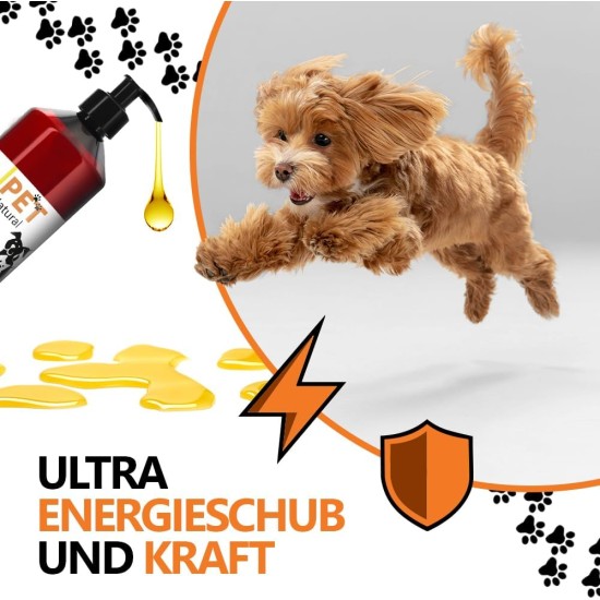 Oïléna - Organic 6-in-1 Pet Oil | Rich in Omega 3, 6, 9 and Vitamin E | Supports Immune System and Energy | For Healthy Skin and Coat | Ideal for Dogs and Cats of All Ages 2000ml Oïléna - Organic 6-in-1 Pet Oil | Rich in Omega 3, 6, 9 and Vitamin E | Supports Immune System and Energy | For Healthy Skin and Coat | Ideal for Dogs and Cats of All Ages 2000ml