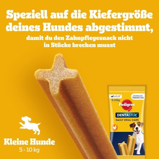 Pedigree DentaStix Daily Oral Care dental care snack for large dogs - dog treats with chicken & beef flavor for every day - 1 x 112 pieces (packaging may vary) Pedigree DentaStix Daily Oral Care dental care snack for large dogs - dog treats with chicken & beef flavor for every day - 1 x 112 pieces (packaging may vary)