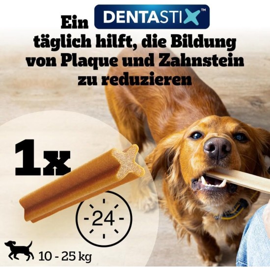 Pedigree DentaStix Daily Oral Care dental care snack for large dogs - dog treats with chicken & beef flavor for every day - 1 x 112 pieces (packaging may vary) Pedigree DentaStix Daily Oral Care dental care snack for large dogs - dog treats with chicken & beef flavor for every day - 1 x 112 pieces (packaging may vary)