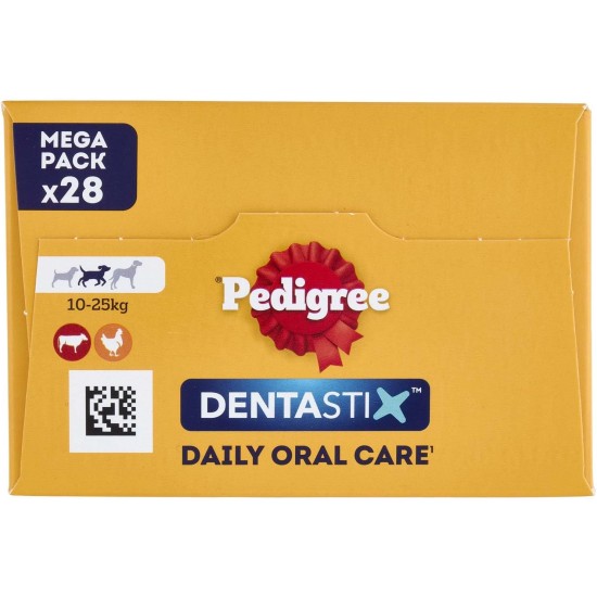 Pedigree Dentastix Daily Oral Care for Caner Size Medium Big Pack with 28 Stix Pedigree Dentastix Daily Oral Care for Caner Size Medium Big Pack with 28 Stix