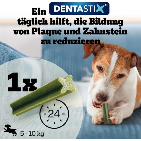 Pedigree Dog Snacks Dog Treats Dentastix Daily Fresh Dental Care, 4 x (4 x 7 Sticks / 110 g), 1.76 kg Pedigree Dog Snacks Dog Treats Dentastix Daily Fresh Dental Care, 4 x (4 x 7 Sticks / 110 g), 1.76 kg