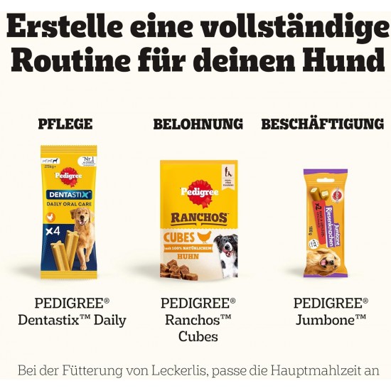 Pedigree Multivitamins Immune System Dog Treats, 30 Soft Dog Treats, 6 x 180 g, Supplements to Support the Immune System, Easy Feeding Pedigree Multivitamins Immune System Dog Treats, 30 Soft Dog Treats, 6 x 180 g, Supplements to Support the Immune System, Easy Feeding