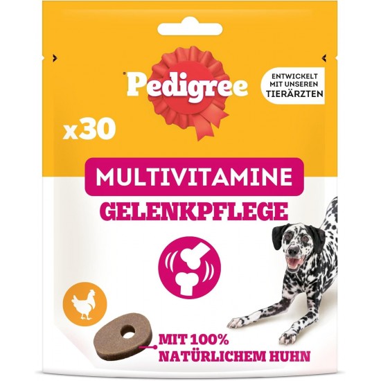 Pedigree Multivitamins Immune System Dog Treats, 30 Soft Dog Treats, 6 x 180 g, Supplements to Support the Immune System, Easy Feeding Pedigree Multivitamins Immune System Dog Treats, 30 Soft Dog Treats, 6 x 180 g, Supplements to Support the Immune System, Easy Feeding