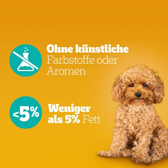 Pedigree Multivitamins Immune System Dog Treats, 30 Soft Dog Treats, 6 x 180 g, Supplements to Support the Immune System, Easy Feeding Pedigree Multivitamins Immune System Dog Treats, 30 Soft Dog Treats, 6 x 180 g, Supplements to Support the Immune System, Easy Feeding