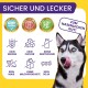 Reliefy Relax Time Soothing Agent for Dogs - 120 Treats with Valerian & Magnesium - Relaxation & Anti-Stress Agent - Delicious Snacks Peace & Relaxation Dog for Anxiety / Stress Reliefy Relax Time Soothing Agent for Dogs - 120 Treats with Valerian & Magnesium - Relaxation & Anti-Stress Agent - Delicious Snacks Peace & Relaxation Dog for Anxiety / Stress