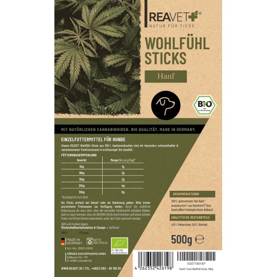 Resting Formula for Dogs - Soothing with Valerian, Melissa & Organic Hemp Seeds I Relaxed & Balanced Dog Life I Rest, Overirritation, Nervousness, New Year's Eve & Travel Resting Formula for Dogs - Soothing with Valerian, Melissa & Organic Hemp Seeds I Relaxed & Balanced Dog Life I Rest, Overirritation, Nervousness, New Year's Eve & Travel