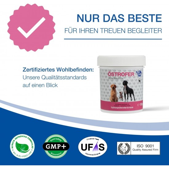 ÖSTROFER Chewable Tablets for Dogs Pack of 100 ÖSTROFER Chewable Tablets for Dogs Pack of 100