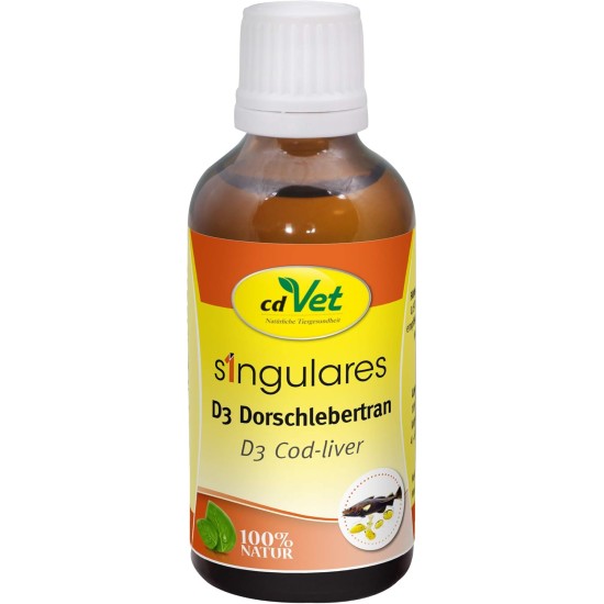 Singulares D3 Cod Liver Oil 50 ml for Animals