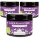 Soothing snack for dogs, peace and relax treats, against stress and anxiety, with valerian for tension and St. John's wort for inner peace