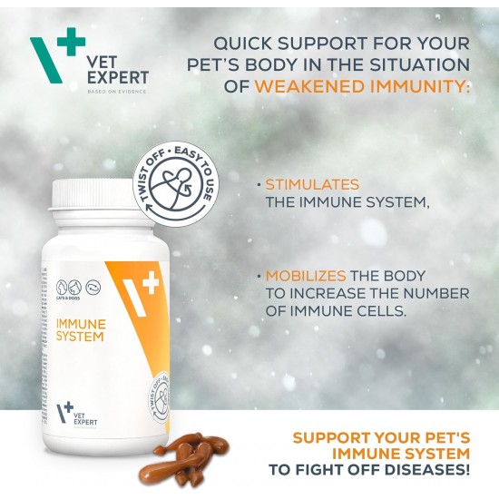 Vet Expert To support immunity in dogs and cats. The preparation can be used on dogs exposed to stress, pack of 1 (1 x 30 g) Vet Expert To support immunity in dogs and cats. The preparation can be used on dogs exposed to stress, pack of 1 (1 x 30 g)
