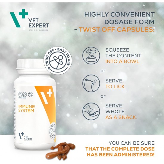 Vet Expert To support immunity in dogs and cats. The preparation can be used on dogs exposed to stress, pack of 1 (1 x 30 g) Vet Expert To support immunity in dogs and cats. The preparation can be used on dogs exposed to stress, pack of 1 (1 x 30 g)