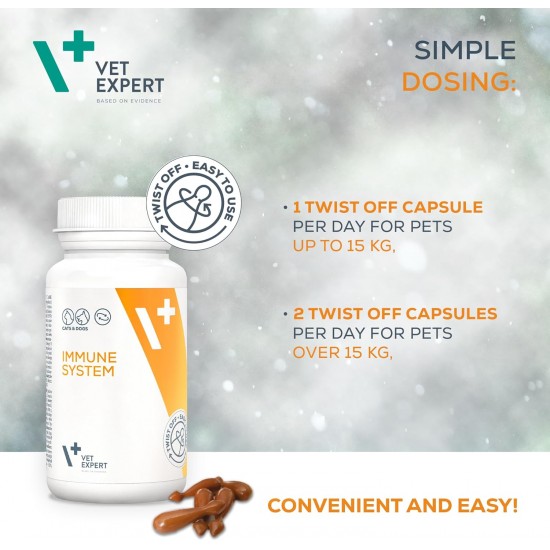 Vet Expert To support immunity in dogs and cats. The preparation can be used on dogs exposed to stress, pack of 1 (1 x 30 g) Vet Expert To support immunity in dogs and cats. The preparation can be used on dogs exposed to stress, pack of 1 (1 x 30 g)