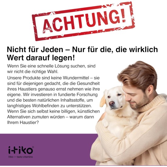 Vitamins for Dogs, Delicious Dog Soothing Food Supplement, Calming Agent for Dogs, Improvement of the Nervous System, Bark-Inhibiting, L-Tryptophan Vitamins for Dogs, Delicious Dog Soothing Food Supplement, Calming Agent for Dogs, Improvement of the Nervous System, Bark-Inhibiting, L-Tryptophan