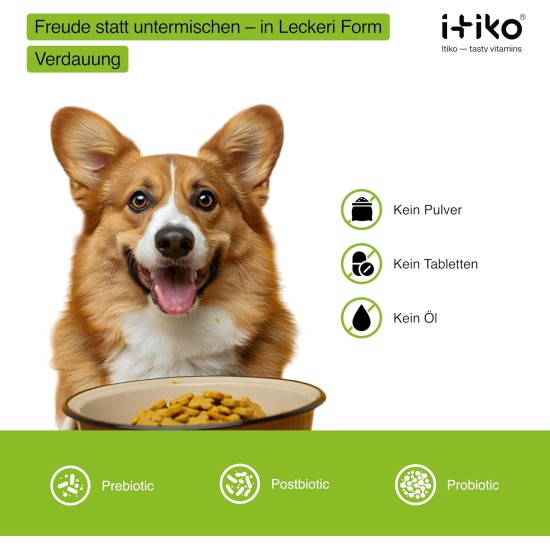 Vitamins for Dogs, Delicious Dog Soothing Food Supplement, Calming Agent for Dogs, Improvement of the Nervous System, Bark-Inhibiting, L-Tryptophan Vitamins for Dogs, Delicious Dog Soothing Food Supplement, Calming Agent for Dogs, Improvement of the Nervous System, Bark-Inhibiting, L-Tryptophan