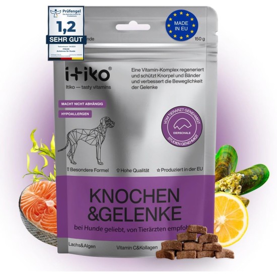 Vitamins for Dogs, Delicious Dog Soothing Food Supplement, Calming Agent for Dogs, Improvement of the Nervous System, Bark-Inhibiting, L-Tryptophan Vitamins for Dogs, Delicious Dog Soothing Food Supplement, Calming Agent for Dogs, Improvement of the Nervous System, Bark-Inhibiting, L-Tryptophan