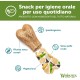 WHIMZEES Natural Gluten-free Dental Care Snacks, Chew Sticks for Dogs, Rice Bone, L, 9 x 60g