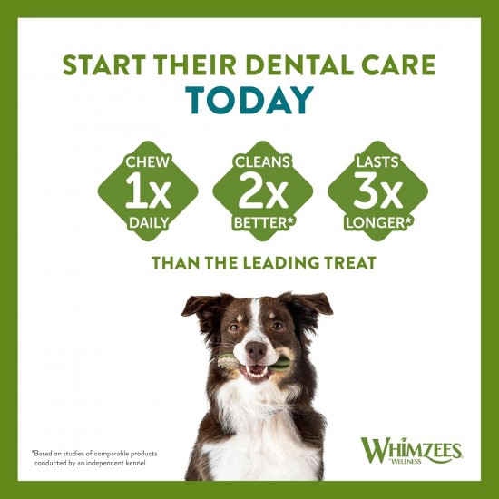 WHIMZEES Natural Gluten-free Dental Care Snacks, Chew Sticks for Dogs, Rice Bone, L, 9 x 60g WHIMZEES Natural Gluten-free Dental Care Snacks, Chew Sticks for Dogs, Rice Bone, L, 9 x 60g
