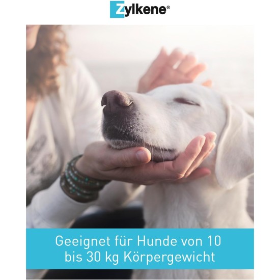 Zylkene Vetoquinol 225 mg | 50 Capsules | Supplementary Feed for Dogs | Support in Unfamiliar Situations | With Trypsin Hydrolysed Cattle Casein Zylkene Vetoquinol 225 mg | 50 Capsules | Supplementary Feed for Dogs | Support in Unfamiliar Situations | With Trypsin Hydrolysed Cattle Casein