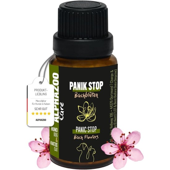 alphazoo Seelenruhe Anti-Stress Bach Flowers for Dogs and Cats 15 g I Globules Calming Tablets Against Hustle and Stress I Natural Soothing Agent alphazoo Seelenruhe Anti-Stress Bach Flowers for Dogs and Cats 15 g I Globules Calming Tablets Against Hustle and Stress I Natural Soothing Agent
