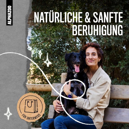 alphazoo Seelenruhe Anti-Stress Bach Flowers for Dogs and Cats 15 g I Globules Calming Tablets Against Hustle and Stress I Natural Soothing Agent alphazoo Seelenruhe Anti-Stress Bach Flowers for Dogs and Cats 15 g I Globules Calming Tablets Against Hustle and Stress I Natural Soothing Agent