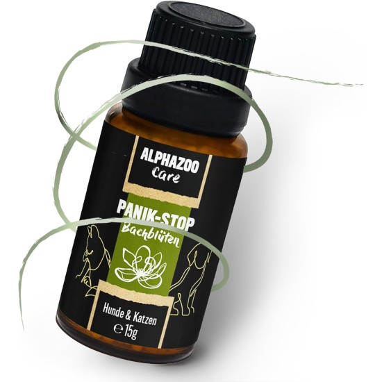 alphazoo Seelenruhe Anti-Stress Bach Flowers for Dogs and Cats 15 g I Globules Calming Tablets Against Hustle and Stress I Natural Soothing Agent alphazoo Seelenruhe Anti-Stress Bach Flowers for Dogs and Cats 15 g I Globules Calming Tablets Against Hustle and Stress I Natural Soothing Agent