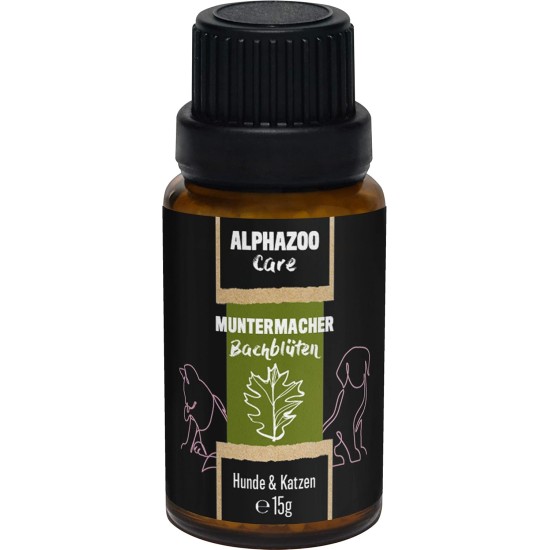 alphazoo Seelenruhe Anti-Stress Bach Flowers for Dogs and Cats 15 g I Globules Calming Tablets Against Hustle and Stress I Natural Soothing Agent alphazoo Seelenruhe Anti-Stress Bach Flowers for Dogs and Cats 15 g I Globules Calming Tablets Against Hustle and Stress I Natural Soothing Agent