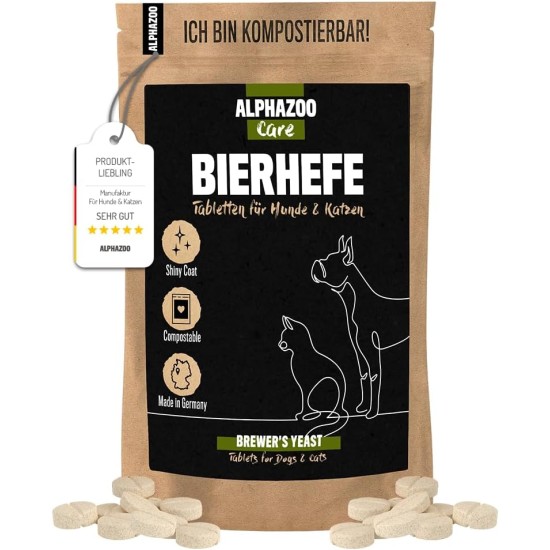 alphazoo Seelenruhe I Natürliches Beruhigungsmittel für Hunde I 50 x Tabletten mit Baldrian | Gegen Stress und Angst | Für mehr Entspannung alphazoo Seelenruhe I Natürliches Beruhigungsmittel für Hunde I 50 x Tabletten mit Baldrian | Gegen Stress und Angst | Für mehr Entspannung