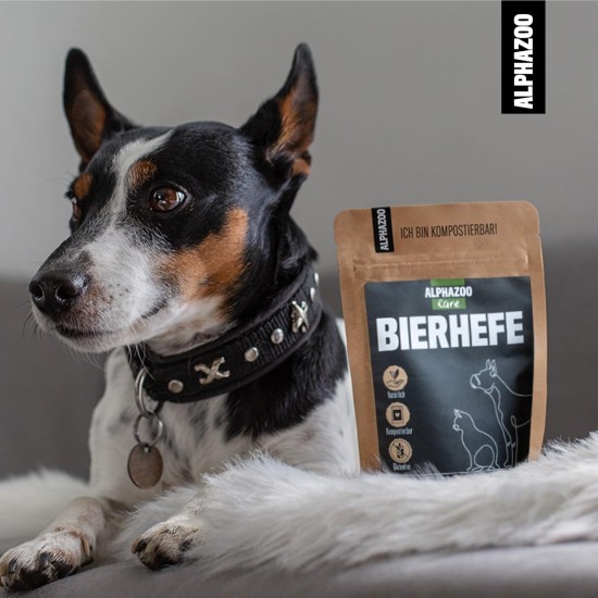 alphazoo Seelenruhe Natural Soothing Agent for Dogs, 120 x Tablets with Hemp Oil and Valerian, Against Stress and Anxiety, For More Relaxation alphazoo Seelenruhe Natural Soothing Agent for Dogs, 120 x Tablets with Hemp Oil and Valerian, Against Stress and Anxiety, For More Relaxation