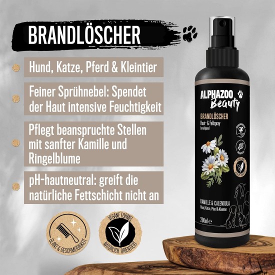 alphazoo Soothing Agent for Dogs I Peace of Mind Soothing Spray 100 ml with Valerian I Soothing for Car Trips, Travel, New Year's Eve & Being Alone I Strong Spray with Fragrance Against Stress I High alphazoo Soothing Agent for Dogs I Peace of Mind Soothing Spray 100 ml with Valerian I Soothing for Car Trips, Travel, New Year's Eve & Being Alone I Strong Spray with Fragrance Against Stress I High